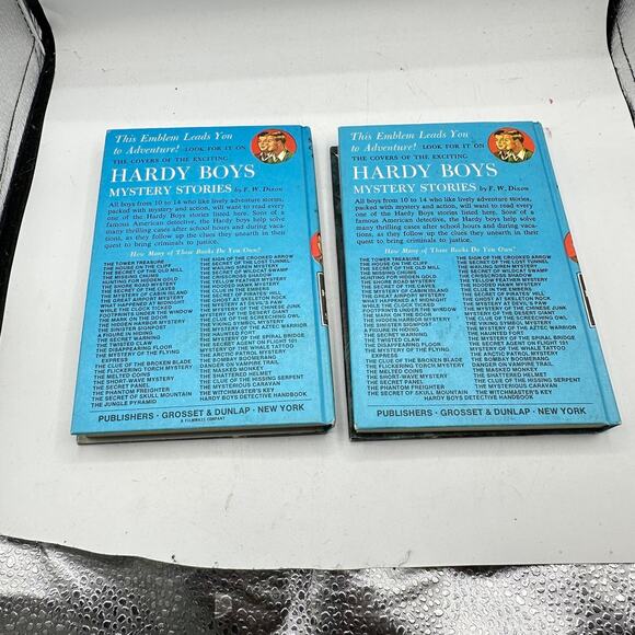 X6 Vintage Hardy Boys Mystery Hardbacks - Picture 6 of 12
